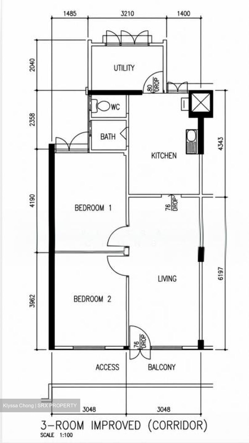Blk 131 Jalan Bukit Merah (Bukit Merah), HDB 3 Rooms #561502641